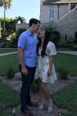 I love this dress!! I wore it for my engagement photo shoot and it was perfect. It's a little low cut but the style is fun and flirty and I will wear this dress all the time! - Gabby P.