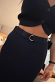 The top bulged out under my chest along the sides (see pic). The skirt wasn't flattering along my hips, which is unusual. The fabric just didn't lay well. I love Lulu's dresses, but this one wasn't the typical fit. - Melissa V.