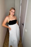 Super cute and comfortable! The fabric feels great, and the size L fits perfectly. It's the ultimate effortless dress for warm weather. - Miranda J.