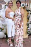 Awesome.  The dress was beautiful and elegant, and it fit me perfectly. I recommend it 100%. - Alejandra V.