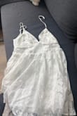I NEVER spend time writing reviews because normally I don't care, but I feel it's my duty to warn you not to buy this dress. I bought it for my graduation, and then it snapped right as I got out of the car, like 1 hour before my ceremony. I had to use soccer tape I had in my car to tape my dress together until my ceremony finished. Lulus dresses in general are garbage quality, and I have had 2 dresses from them break or come ripped. Not worth the money they are charging for the quality you are getting. Just buy a dress from a different store. - Mail C.