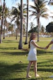 Wore this for my engagement shoot and will probably wear it again. I've washed it multiple times with no issue - Rachelle S.
