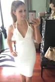 I bought this dress for my bachelorette party & I absolutely love it! My only issue with it is that the straps on the top are a little loose so I have to keep pulling it down so the strap will lay flat. Also, there's no lining for the bra area so I had to use my sports bra inserts to give me more shape. Even with this, this dress is great quality and everyone loves it. I cannot wait to wear it ! - Taylor F.