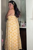 I found this dress ideal for the summer and to wear because it was my mom's birthday and we went out to lunch. The flow on the dress is so much fun to move around with. - Katherine C.