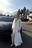 This long-sleeve dress is elegant, lightweight, and very comfortable. The fabric feels fresh and breathable, making it perfect for any occasion. It fits beautifully and looks even better in person. I absolutely love it! - Maria P.