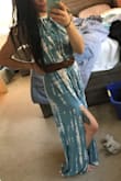 Yes ladies, this dress is even cuter in person than it is online. It is just a hair long but I'm also a tad short so I'm use to long dresses. SO COMFY and perfect for summer. My new favorite long dress! - Meghan C.