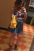 Everyone loves this two piece set. So happy I purchased it. A few people mentioned it was too short when bending over, I did not have that issue at all. - Megan M.
