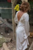 I love this dress so much. I wore it kind of as a reception gown after finishing the ceremony. It is so comfortable and well made. I can't imagine feeling more beautiful on your wedding day than I did on mine in this dress. - Danielle B.