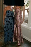 Beautiful dress, great quality fabric. Bought a size small, I did have to have taken in some at waist and hips. Received many compliments, would definitely recommend purchasing even if you have to get some alterations. - Jennifer S.