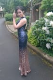 This dress is stunning. I got so many compliments! I wore it to a black tie gala for my medical school, and it was a show stopper. It fit perfectly and was so sparkly and gorgeous. It looks WAY more expensive than it is too! I felt red carpet ready. I did have to have it hemmed even with heels (but I'm short- so I wasn't surprised). 5/5, highly recommend! - Michelle M.