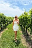 I am in love with this bodysuit! The lacey detailing is beautiful. I have a bigger chest for my frame and was able to wear a strapless bra which helped me feel supported and comfortable. Love the adjustable straps, as well! I felt so confident and got so many compliments! - Brittany J.