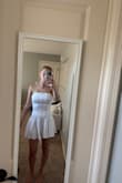 I'm pretty disappointed with this purchase. I got it for primary recruitment as a recruiter and the dress is SO unflattering and looks nothing like the model. I've never had this problem before and I'm very upset with how the dress looks and fits. - Lilli P.