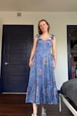Got this to wear to a "semi formal" wedding. It fits very well and complements the body well. I thought it was hard to get on and off at first and then found the side zipper lol. Only thing is the sleeve strap part is a little long even with the adjustment straps, so I made my own minor alterations on that, which was easy - Victoria R.