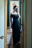 This was my first Lulus purchase, and I was pleasantly surprised at how thick the material is and well constructed the dress is. There's a liner. Fabric is stretchy. It's hugging in all the right places and so comfy! I have a small top, flat chest, so normally wouldn't dare having anything strapless as it will slip and slide, but the XXS fits perfectly for me and stays secured. - Keira N.