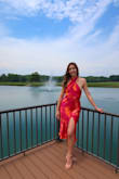 Ordered this dress to go to the winery with my friends, and it was perfect for the warm weather we had outside. Ended up getting engaged in it! Perfect for the pictures, and it fit so well. - Danielle G.