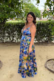 I wore this dress to my sister's wedding, and it was perfect. Very comfortable and lightweight enough for a Southern California wedding in July. I do want to note that it's a smidge long, so if you are on the shorter side or don't plan on wearing heels, definitely give yourself enough time to get the dress hemmed. Overall though, I loved this dress and got several compliments on it! - Lindsay G.