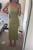 Loved the color and material! This dress had good stretch to it as well! - Isabel G.