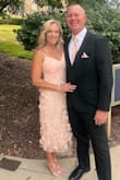 From waist down m, could use a slip, however this is bang for your buck.  Elegant enough for a formal wedding, fits true to size, great quality, and super cute.  Only gave it a 4 instead of 5 stars because of slip issue.  Tons of compliments on this one. - Emily H.