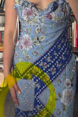 I really liked the fit of the dress and the colors! I was sadly bummed about the front pattern not being as pictured. There was a square where the two royal blue stripes meet that bothered me, so I returned. - Clare V.
