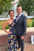 I received so many compliments for this dress! It was super comfortable. The only thing was I had to have it hemmed a little bit and I actually had the slit hemmed closed a little bit as well. - Joanne P.