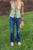 Love this top! You can dress it up or down and it's super comfy! I ordered xs and it fits perfectly. - Olivia R.