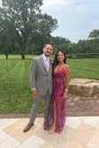 Romance That Wows Magenta Floral Print Organza Maxi Dress