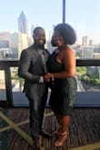 I purchased this dress for a semi-formal cocktail attire wedding! It was a huge hit! I was concerned about the tatas but they were secure all night! Definitely glad I purchased this dress! I usually order a large, but for a XL in this design and I'm glad I did! - Gwynita J.