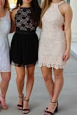 I ordered this dress for graduation and I love it. The quality is great and very precise! It's very comfortable, I could wear it all day if I needed to. The color is exactly like what you see online. It's a perfect length as well: not too long but not too short. It's snug in all the right places but looks sophisticated. Around the armpit area it is slightly loose, but not enough for me to exchange it. I wore sticky-boobs with the dress and that definitely helped fill out the chest area. I highly recommend this dress; it can be worn for casual or formal wear. I will definitely be wearing it any chance I can! - Chelsea C.
