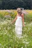 Seriously Sensational White Strapless Tiered Maxi Dress