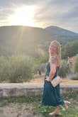 Got this dress for a destination wedding in Italy. Fit perfectly, great slit for easy dancing, and got many compliments. - Rebecca M.