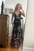 I got this as a statement dress for a black tie wedding. It fits like a glove and is a perfect length with my 4 inch heels. No alterations needed! - Elizabeth F.