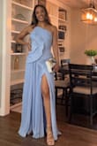 Loved loved loved the dress! I'm usually a small, sized up to a medium, and it fit, but it was snug! Deff runs small, and I would not recommend it for bigger chested women. I did get a ton of compliments! - Mayra M.
