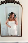 I am so so in love, and it's so comfortable. It's the appropriate length. I upped the size since I have a larger chest size, and I feel more secure with the lace in the back! - Alexis J.