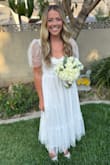 It fit beautifully. I will say it was sheer, so I wore spanks underneath. You'll just need a slip dress under. It was comfortable and classy. - Heather D.