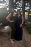 I wore this dark green dress to my friend's wedding, and I received so many compliments on it. It fit well and was the perfect dress for the occasion. The fabric was stretchy and very flattering. I wish the straps were a little more supportive. But overall was a great dress to wear for this event! - Julia S.