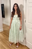 Love everything about this dress! Wore it for a friends party, received a lot of compliments. I ordered a medium and I could have ordered a small as the medium was a bit loose around my waist but I liked a bit of extra room.. - Shraddha R.