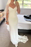 Feeling of Forever White Sleeveless Mermaid Maxi Dress