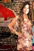 Very cute floral dress! Very comfy! Fits perfect. I'm wearing a small. - Allison E.