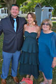 I loved this dress. I was actually a bit bloated from all my travel and indulging, and the form of this dress was perfect for it. The color is very pretty and goes well with a variety of color accents, and it held up perfectly through lots of dancing.  I didn't find myself needing to pull it up constantly. I got compliments on it all night. - Sara M.
