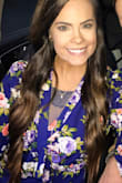 Super cute floral dress! Kinda lower cut so I put a bralette under it! - Allison E.