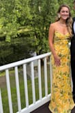 I got so many compliments on this dress. I felt so beautiful, and it was so fun to wear the bright colors and sequins. - Kristen L.