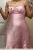 A very pretty dress, love the color. Only bad thing about the dress was that it was a little small, but other than that very pretty - Hayden S.