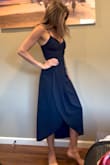 This is such a fun dress. It's lightweight, bouncy, comfortable and great for use as a wedding guest. The fit is true to size, so flattering on every body type. - Molly B.