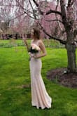It fit like a glove, love the stretchy material. The bottom of the dress does catch on to everything, from your heels to the leaves outside. However, I'm giving this dress 5 stars because of the awesome price and the quality is better then some of the more expensive brands - Elena O.