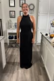 Love the fit, fabric and style. Disappointed I have to have it hemmed.
Fabric feels expensive. Cut: elegant - Stacie R.