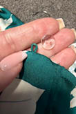 Love this but unfortunately I can't wear it due to the loop and button closure in the back. The loop is so small you can't get it around the button, my husband and I both tried. And when I was inspecting it to see how I can make it wearable the button was not even sewn on completely and fell off in my hand. Really disappointed in the quality and functionality of this outfit for what I paid for it - Randi K.