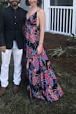 I really liked wearing this dress! It was soft, flowed nicely and fit well. There were a few snags on the dress when I received it, so had to take away a star. For the price, I figured he quality would be a little better. Wore it to an outdoor wedding and it worked well! Received compliments. - Stephanie U.