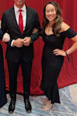 Easy to wear and just like the photo. Slimming material and very flattering. - Tammy L.