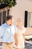 I loved this dress! Wore for my engagement photos and it was perfect for the occasion. Itchiness at the waist was resolved with spanx. I did not wear a bra, but I did wear a sticky bra front only. - Trinity W.