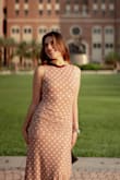 I absolutely loved this dress! I bought it as a graduation dress, and it fit perfectly. The material felt very nice and was of good quality. I highly recommend getting this dress if you like it. - Eva R.